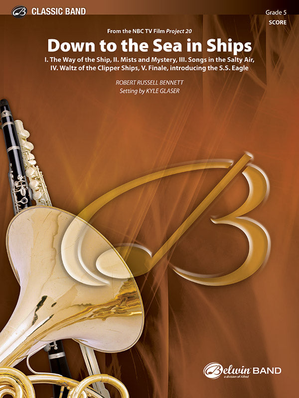 Down to the Sea in Ships (from the NBC TV Film Project 20): 1st Trombone Sheet Music Preview