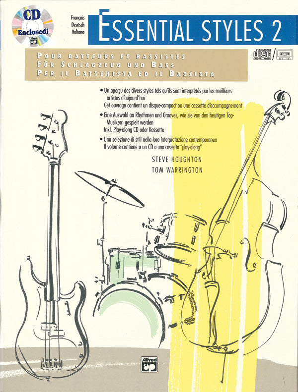 Essential Styles for the Drummer and Bassist, Book 2 Cover Image