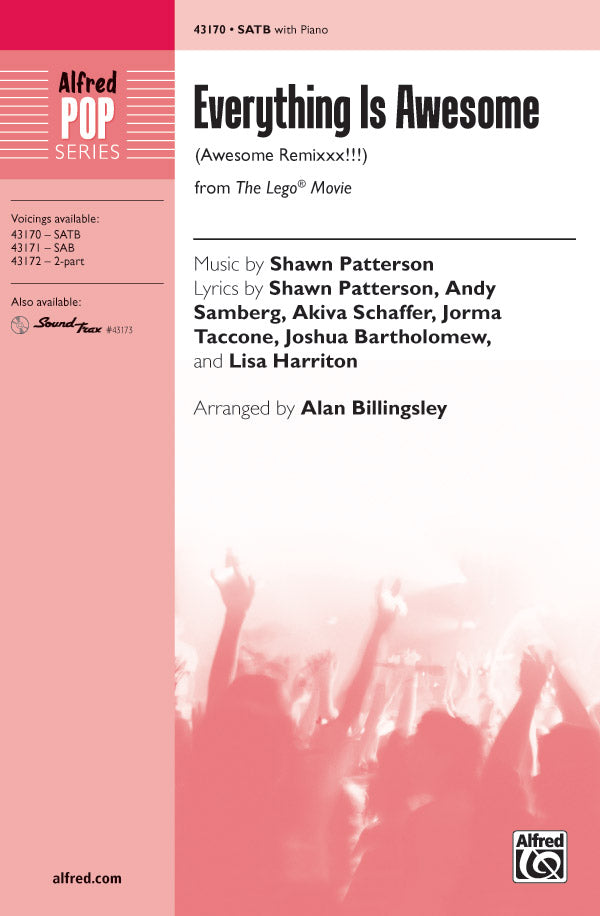 Everything is Awesome Sheet Music Preview