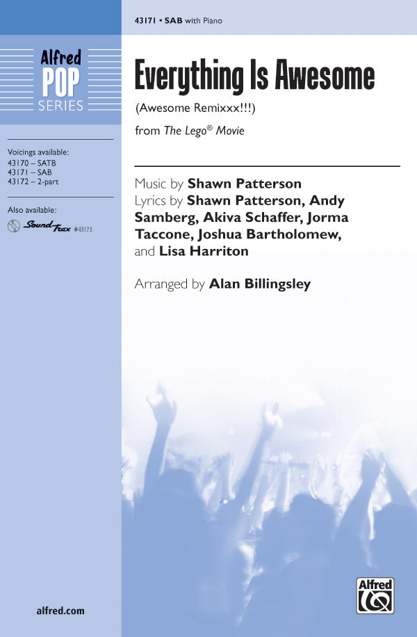 Everything is Awesome Sheet Music Preview