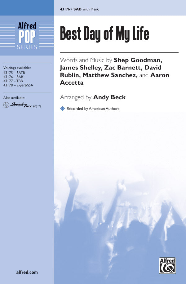 Best Day of My Life Sheet Music Preview