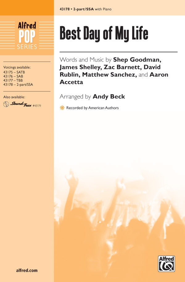 Best Day of My Life Sheet Music Preview