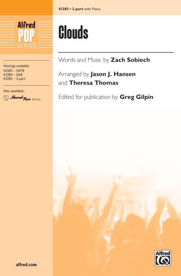 Clouds (2-Part) Sheet Music Preview