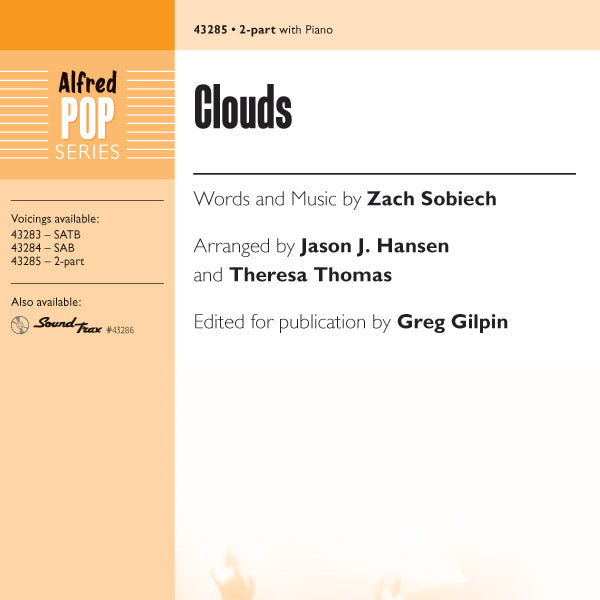 Clouds (2-Part) Sheet Music Preview