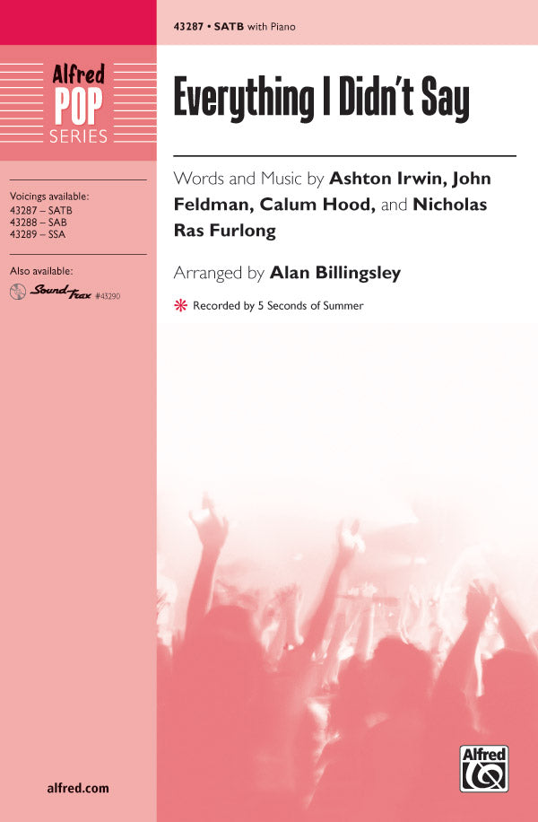 Everything I Didn't Say Cover Image