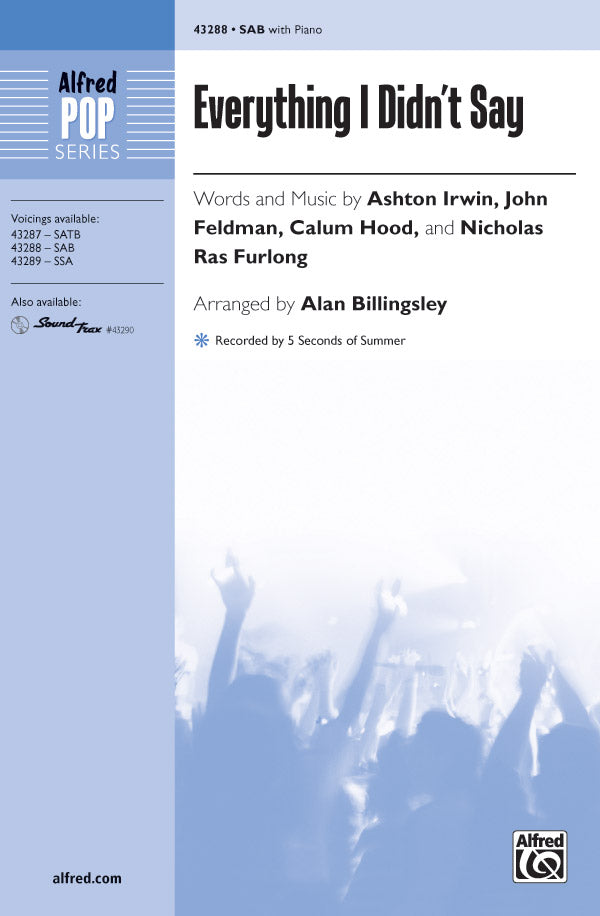 Everything I Didn't Say Cover Image