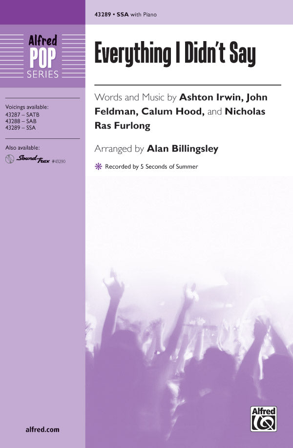 Everything I Didn't Say Cover Image
