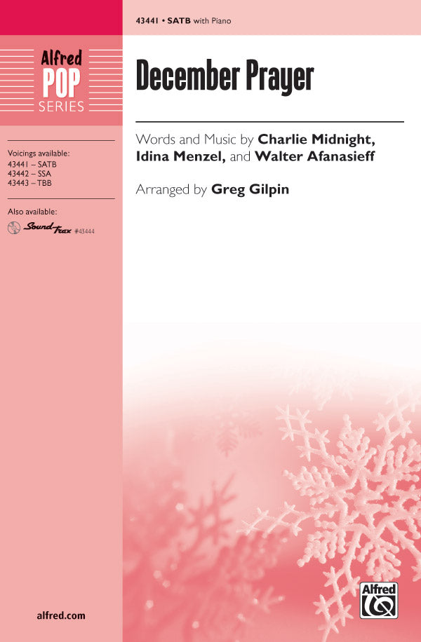 December Prayer Sheet Music Preview