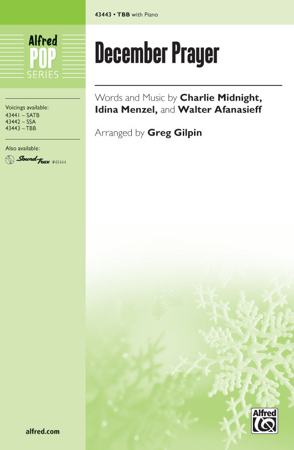 December Prayer Sheet Music Preview