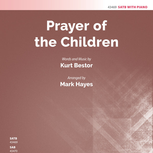 Prayer of the Children Sheet Music Preview