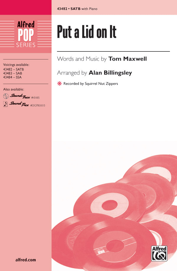 Put a Lid on It Sheet Music Preview