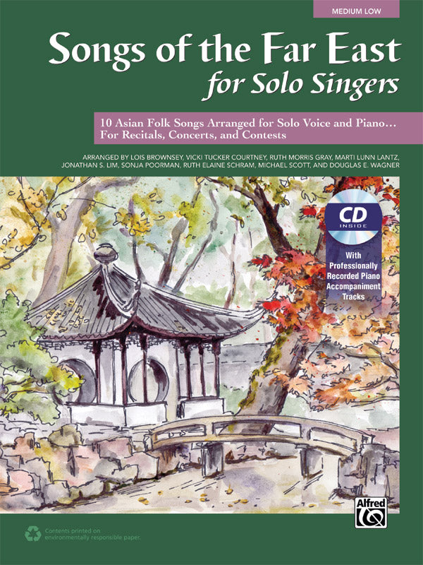 Songs of the Far East for Solo Singers Cover Image