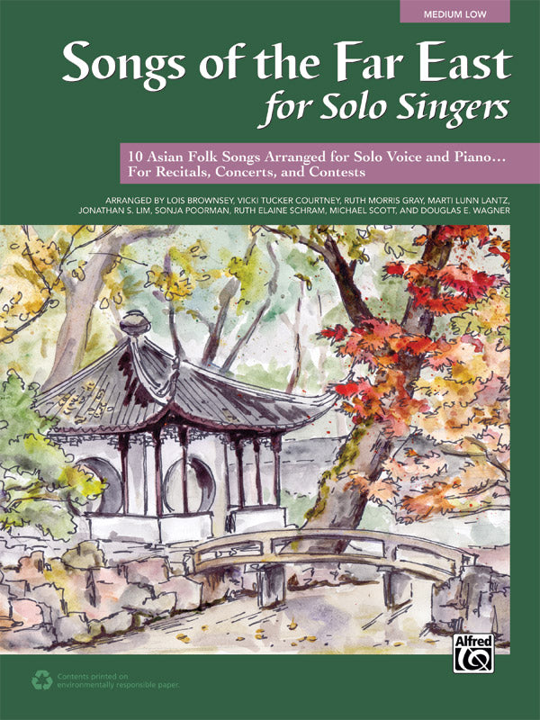 Songs of the Far East for Solo Singers Cover Image