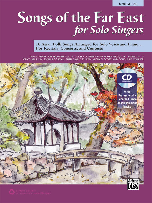 Songs of the Far East for Solo Singers Cover Image