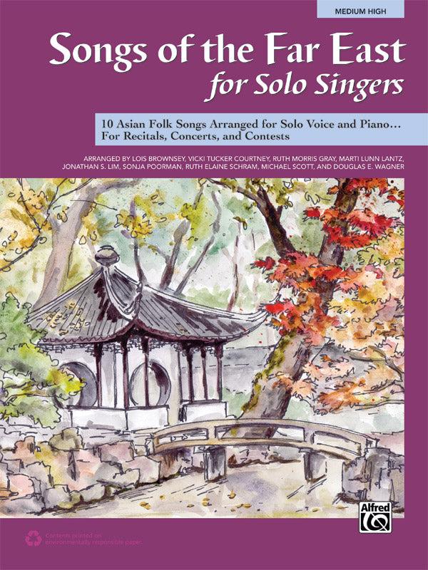 Songs of the Far East for Solo Singers Cover Image