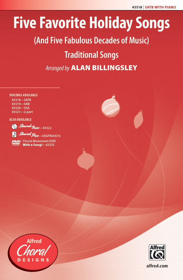 Five Favorite Holiday Songs Cover Image