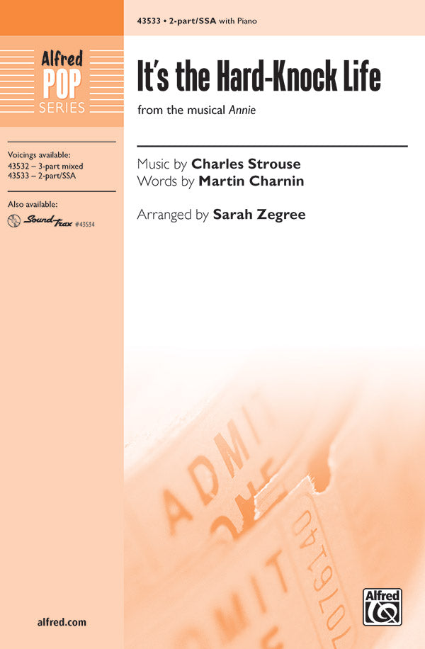 It's a Hard-Knock Life (from the musical <i>Annie</i>) Sheet Music Preview