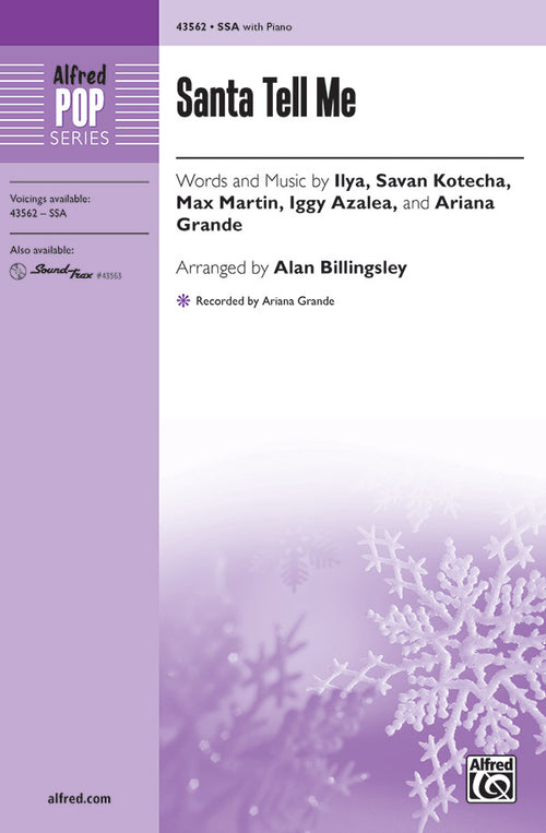 Santa Tell Me Sheet Music Preview