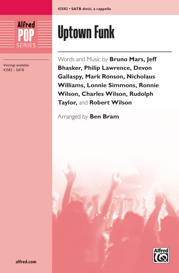 Uptown Funk Sheet Music Preview