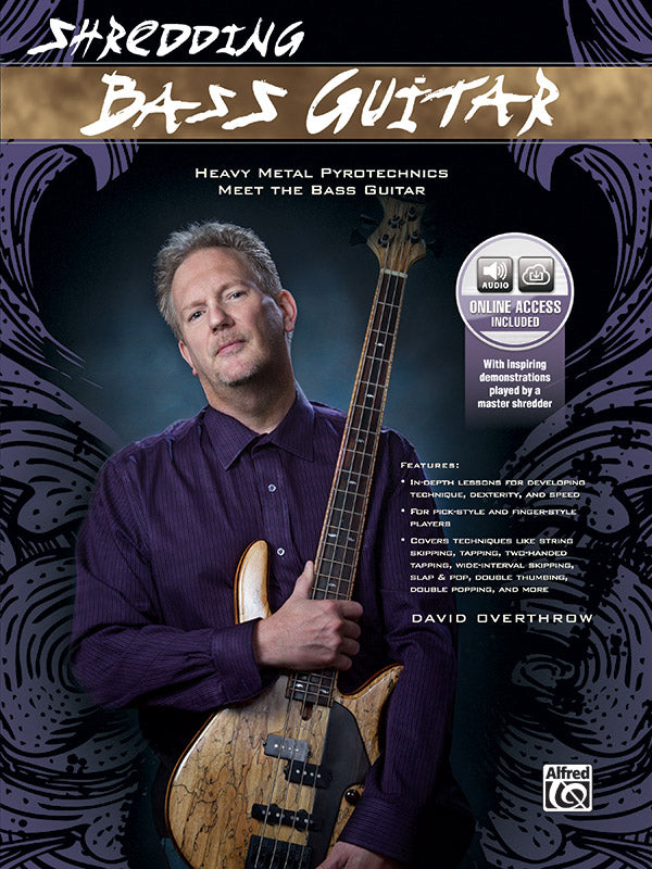 Shredding Bass Guitar: Heavy Metal Pyrotechnics Meet the Bass Guitar Sheet Music Preview