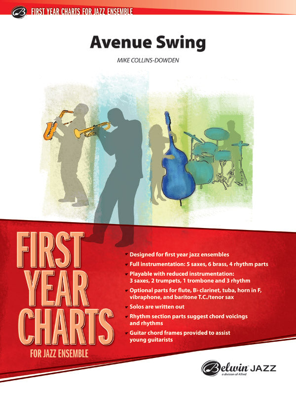 Avenue Swing: Flute Sheet Music Preview