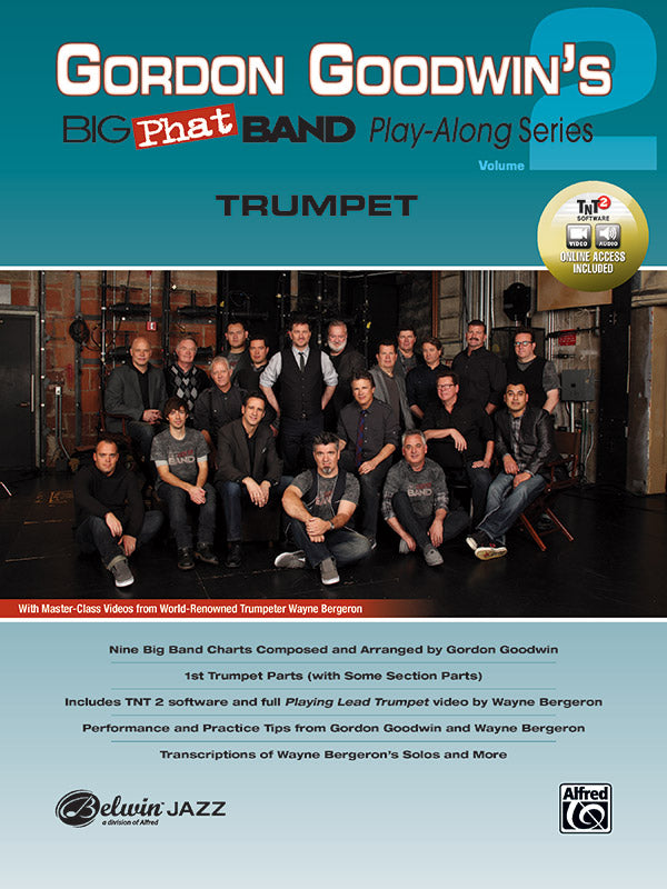 Gordon Goodwin's Big Phat Band Play-Along Series: Trumpet, Volume 2 Cover Image