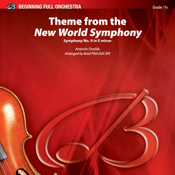 New World Symphony, Theme from the Sheet Music Preview
