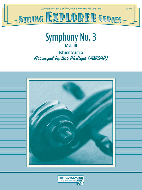 Symphony No. 3: 1st Violin Sheet Music Preview