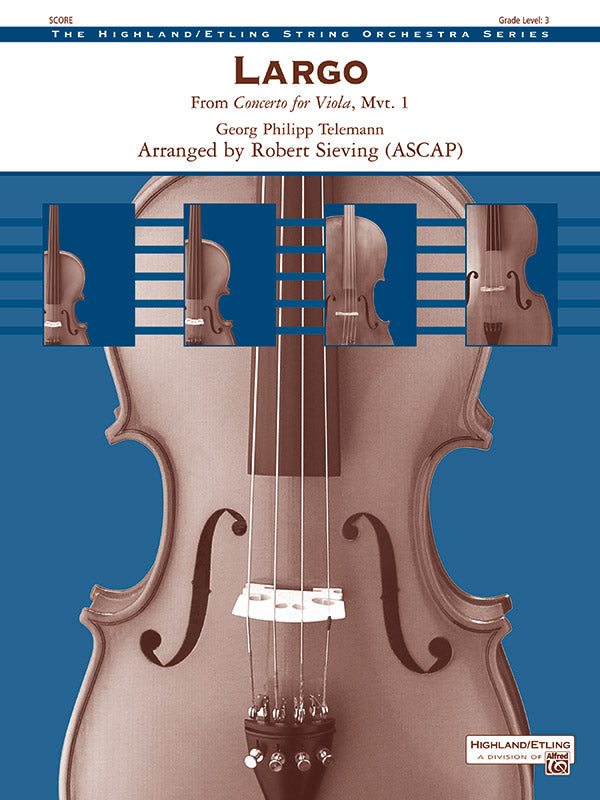 Largo Sheet Music Preview