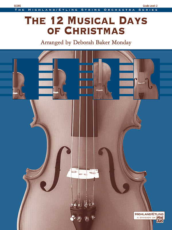 The 12 Musical Days of Christmas Cover Image