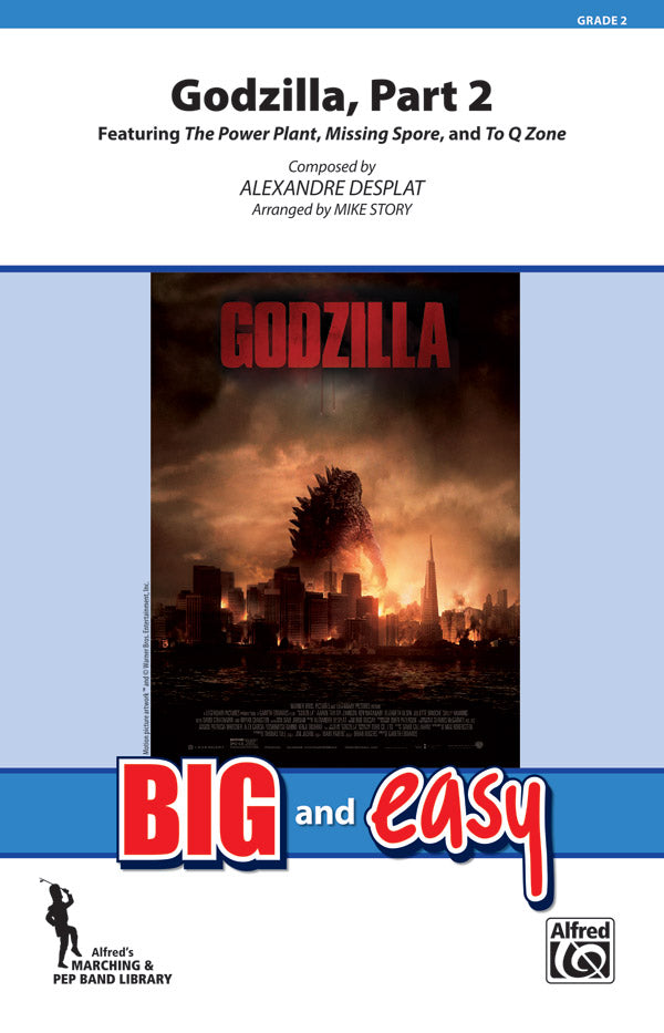 Godzilla, Part 2: 1st F Horn Sheet Music Preview