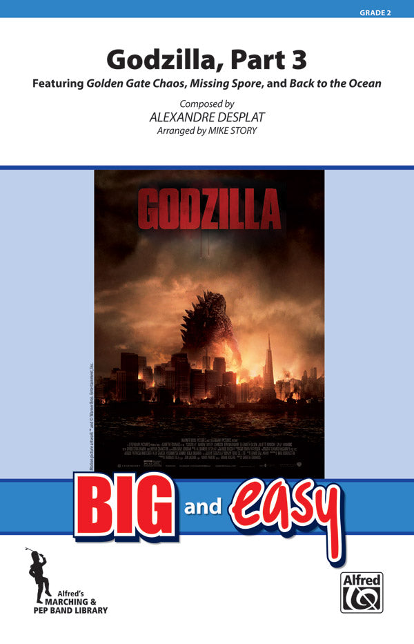 Godzilla, Part 3: Flute Sheet Music Preview