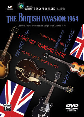 Ultimate Easy Guitar Play-Along: The British Invasion: 1964 Cover Image