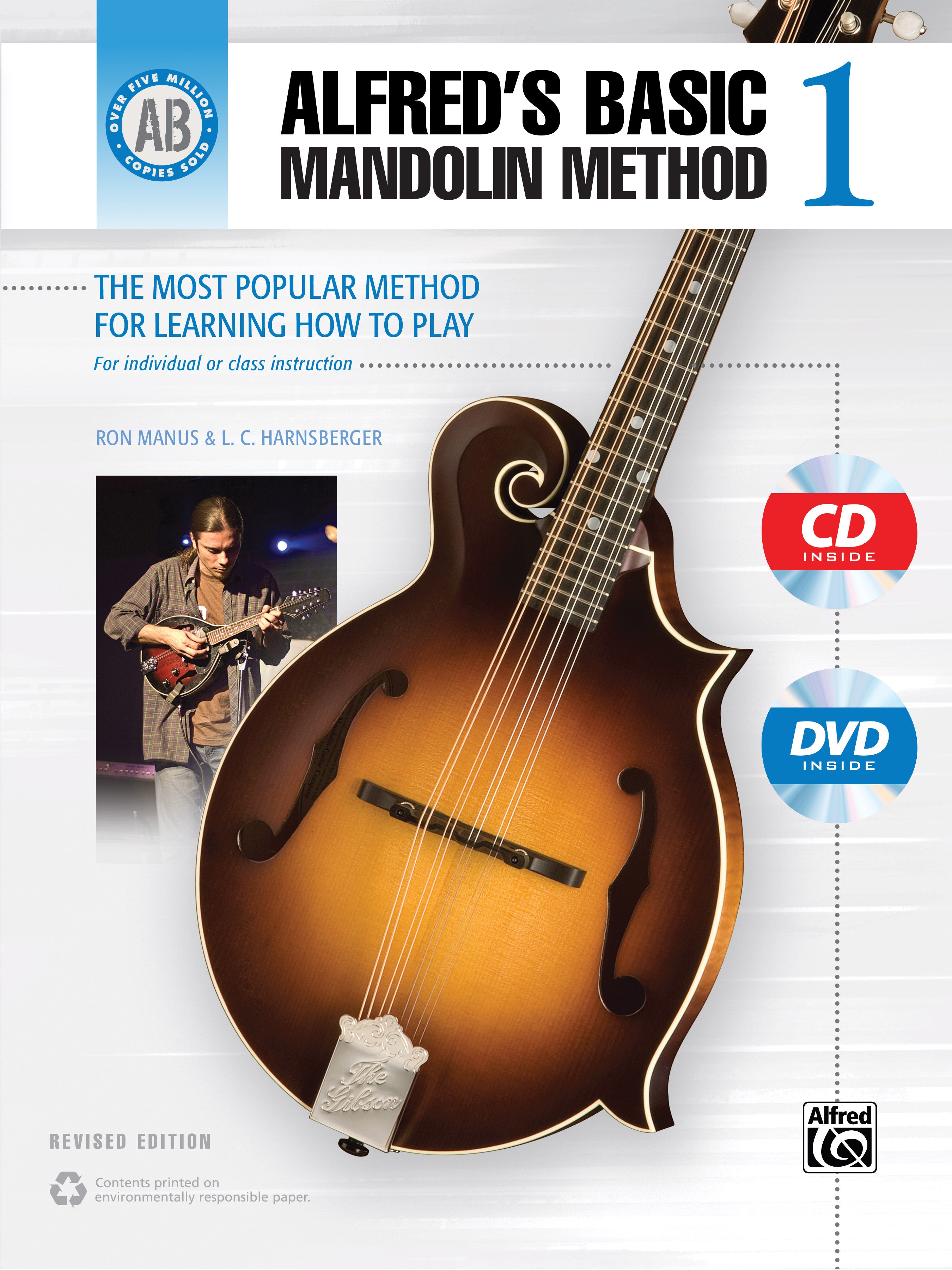 Alfred's Basic Mandolin Method 1 (Revised) Cover Image