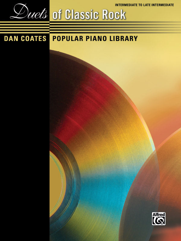 Dan Coates Popular Piano Library: Duets of Classic Rock Cover Image