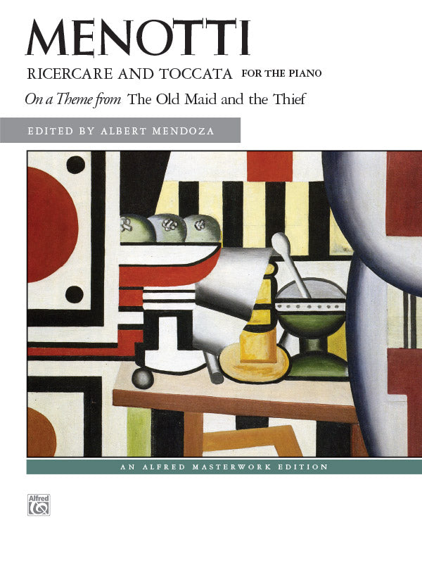 Menotti: Ricercare and Toccata Cover Image