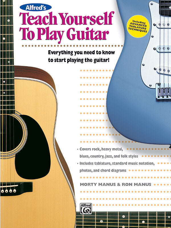Alfred's Teach Yourself to Play Guitar Cover Image