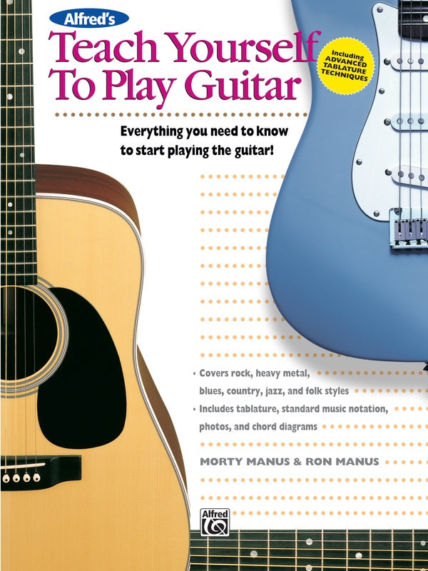 Alfred's Teach Yourself to Play Guitar Cover Image