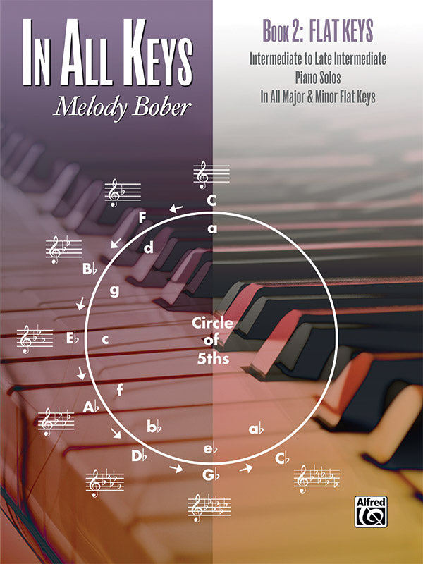 In All Keys, Book 2: Flat Keys: Intermediate to Late Intermediate Piano Solos in All Major and Minor Flat Keys Sheet Music Preview