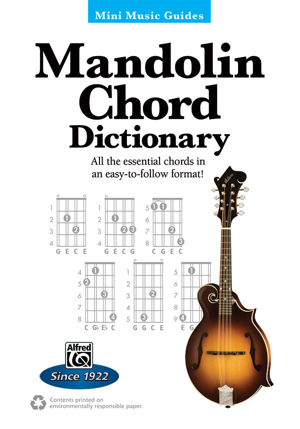 Mini Music Guides: Mandolin Chord Dictionary Cover Image