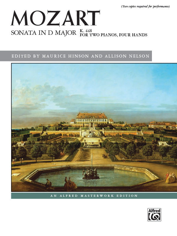 Mozart: Sonata in D Major, K. 448 Cover Image