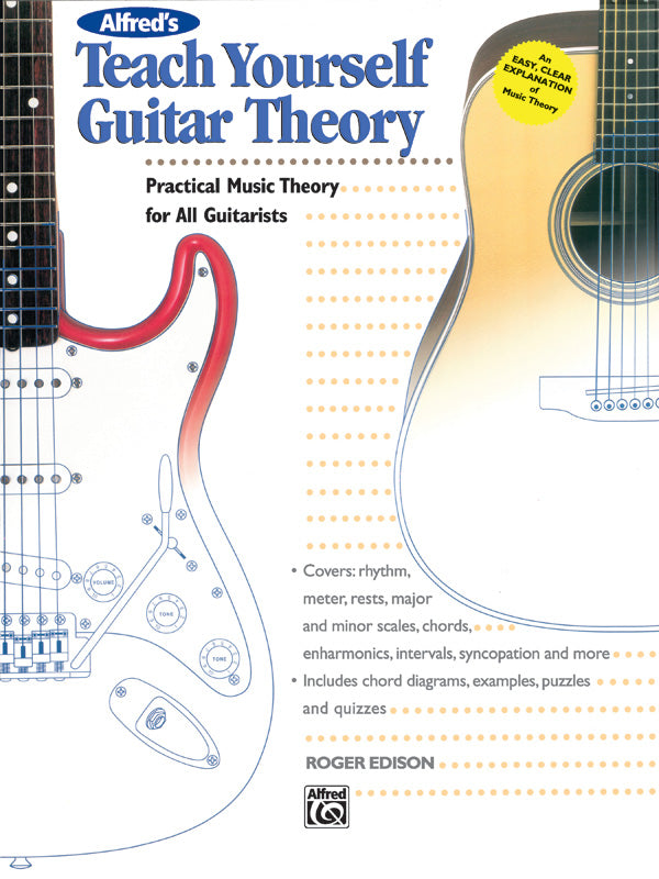 Alfred's Teach Yourself Guitar Theory Cover Image