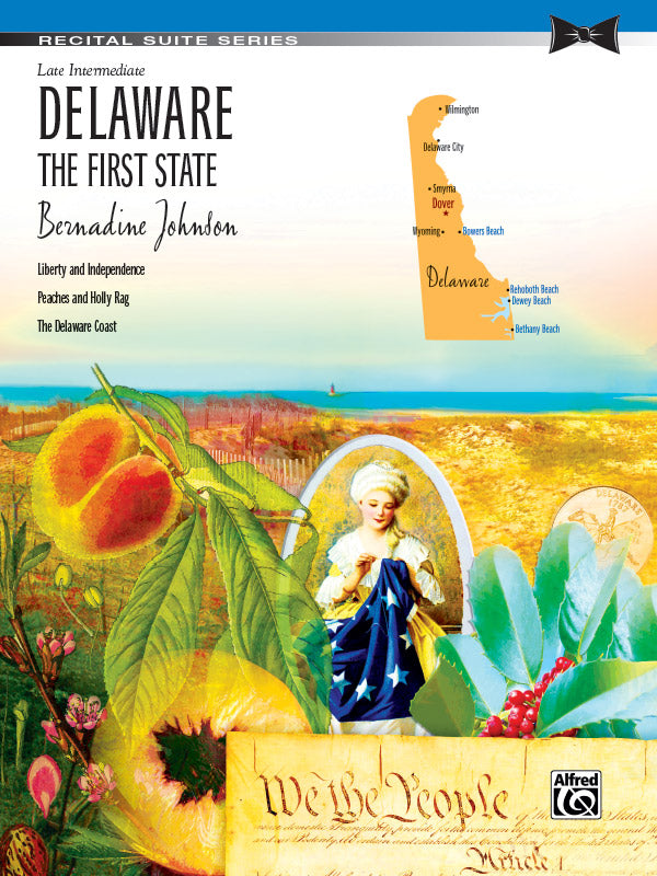 Delaware: The First State - Piano Suite Sheet Music Preview