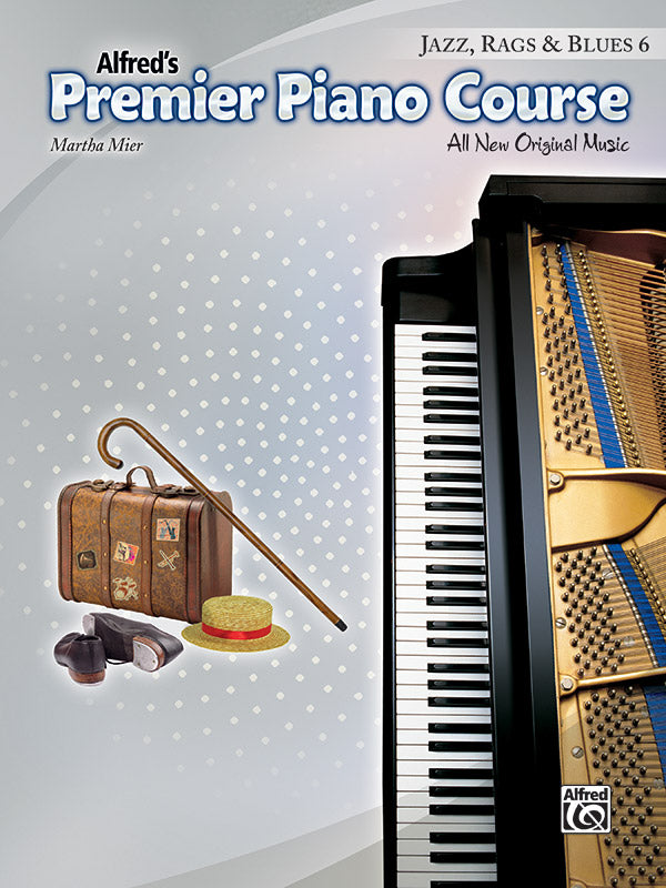 Premier Piano Course, Jazz, Rags & Blues 6 Cover Image