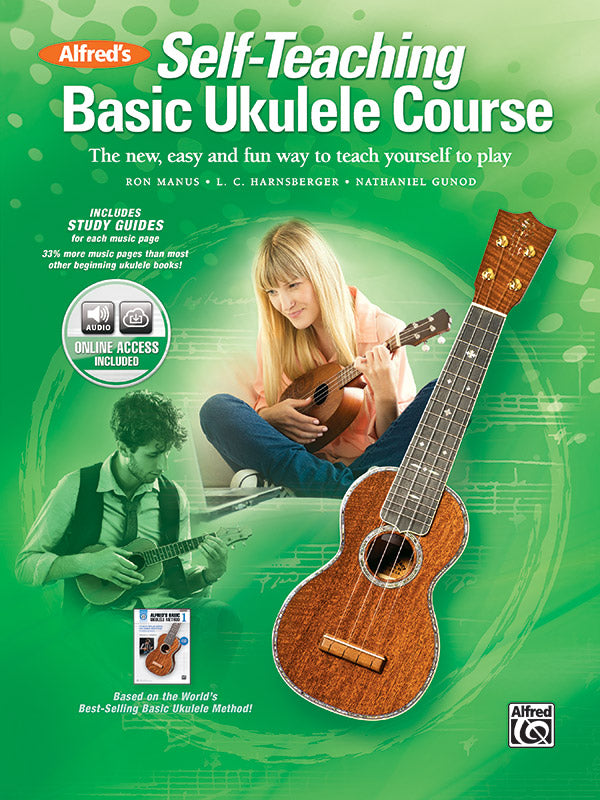 Alfred's Self-Teaching Basic Ukulele Course Cover Image