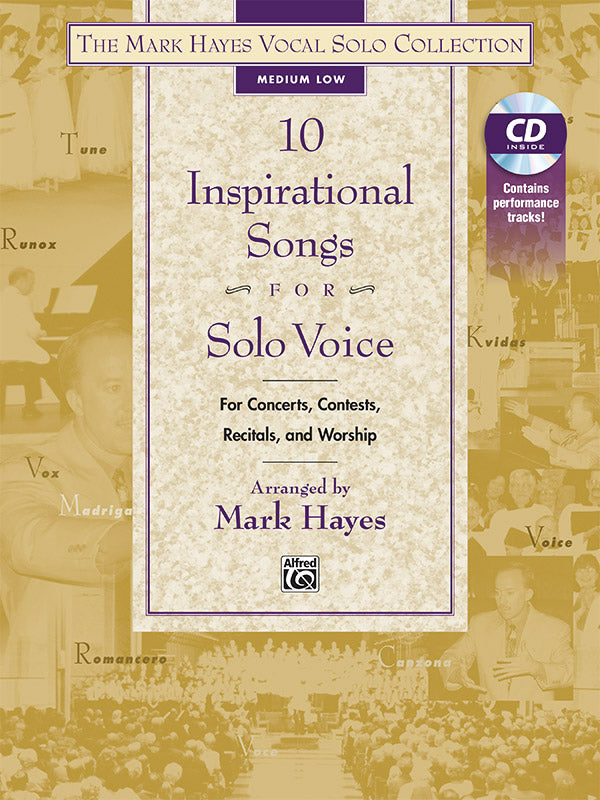 The Mark Hayes Vocal Solo Collection: 10 Inspirational Songs for Solo Voice Cover Image
