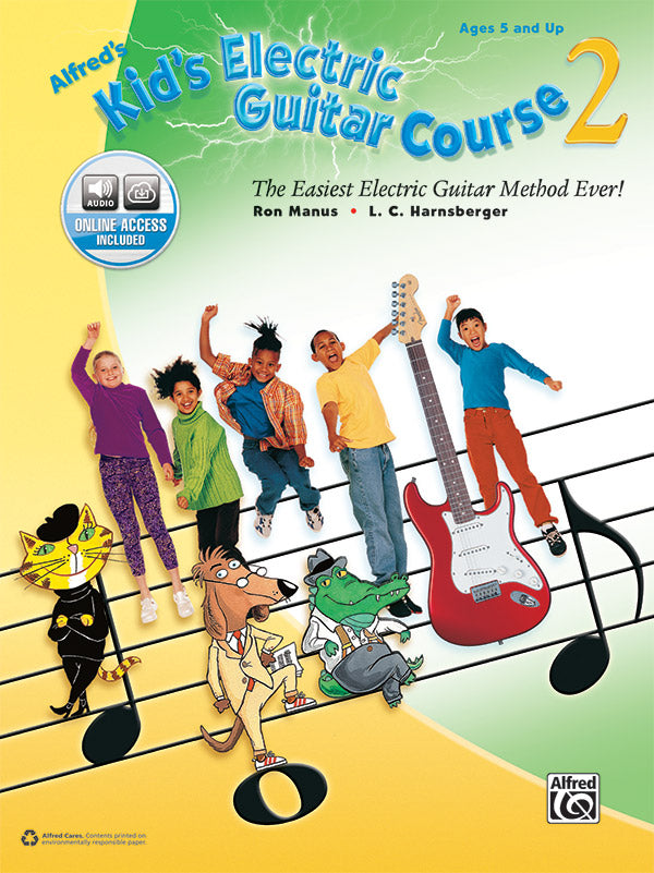 Alfred's Kid's Electric Guitar Course 2 Cover Image