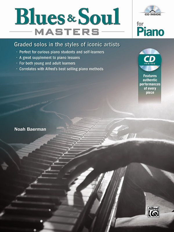 Blues & Soul Masters for Piano Cover Image
