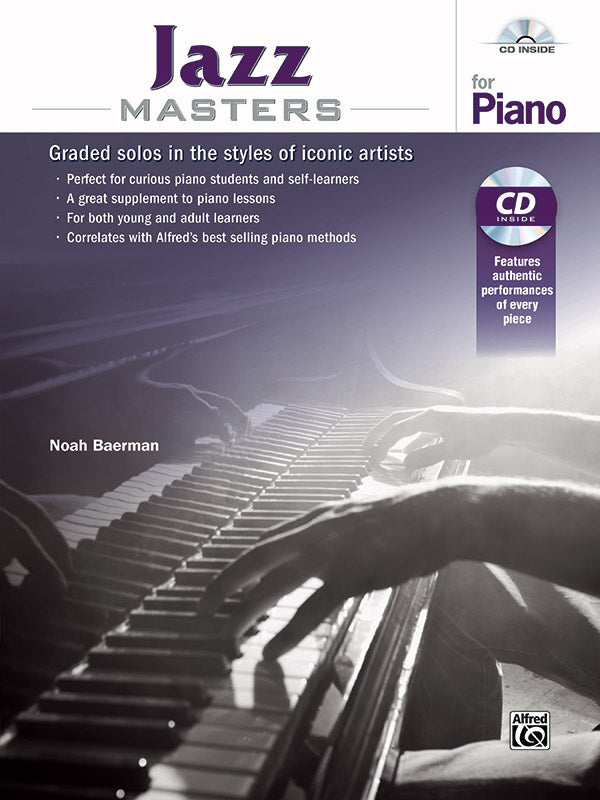 Jazz Masters for Piano Cover Image