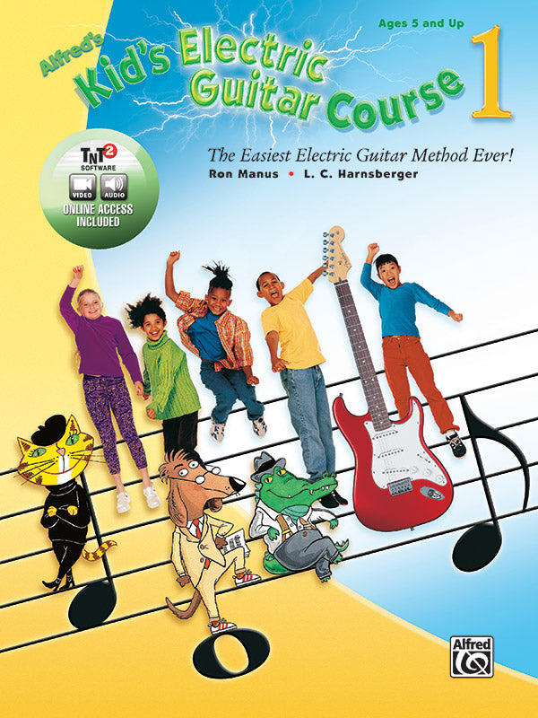 Alfred's Kid's Electric Guitar Course 1 Cover Image